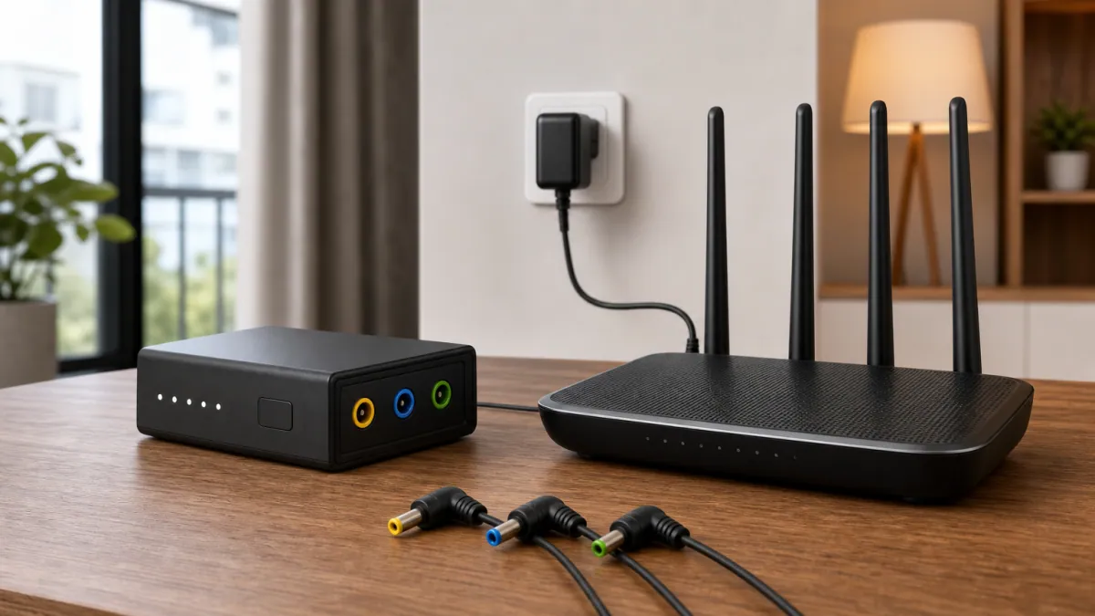 Mini UPS pro router: kdy stačí a kdy ne